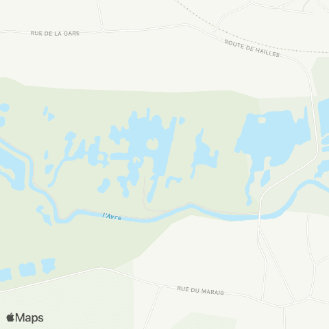 Hauts-de-France Car 80 - Lignes scolaires  map