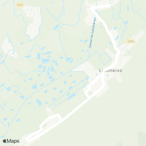 Hauts-de-France Car 80 - Lignes scolaires  map