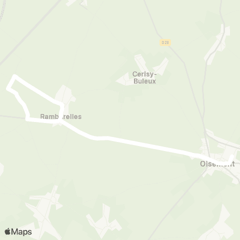 Hauts-de-France Car 80 - Lignes scolaires  map