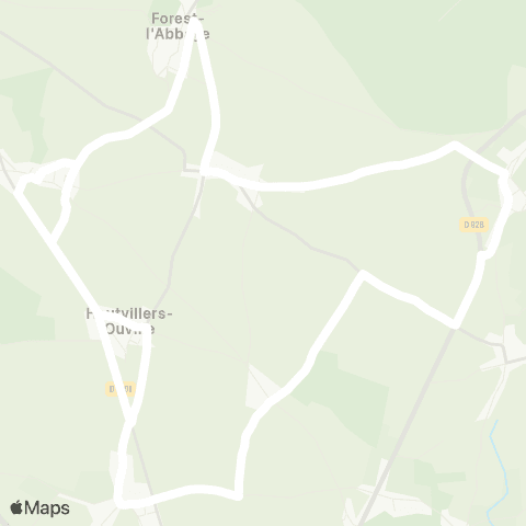 Hauts-de-France Car 80 - Lignes scolaires  map