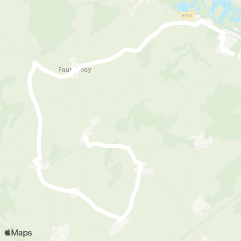 Hauts-de-France Car 80 - Lignes scolaires  map