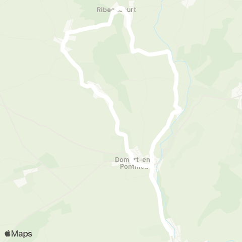 Hauts-de-France Car 80 - Lignes scolaires  map