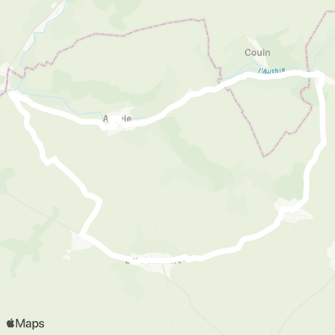 Hauts-de-France Car 80 - Lignes scolaires  map