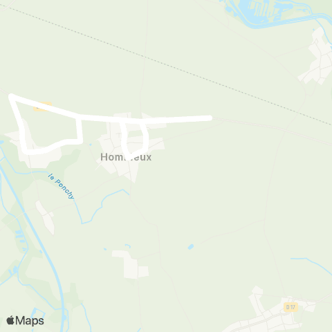 Hauts-de-France Car 80 - Lignes scolaires  map