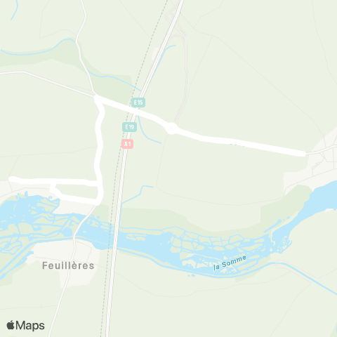 Hauts-de-France Car 80 - Lignes scolaires  map
