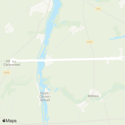 Hauts-de-France Car 80 - Lignes scolaires  map