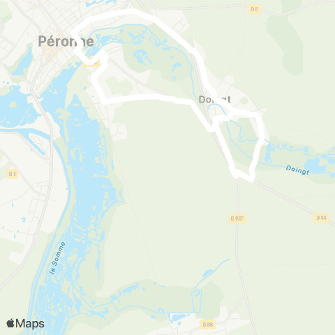 Hauts-de-France Car 80 - Lignes scolaires  map