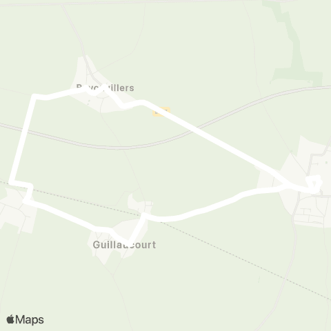 Hauts-de-France Car 80 - Lignes scolaires  map