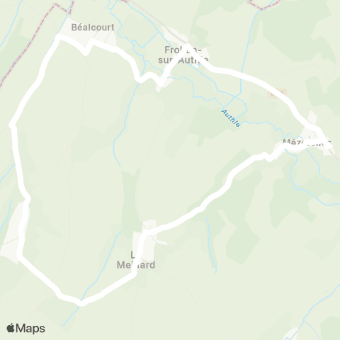Hauts-de-France Car 80 - Lignes scolaires  map