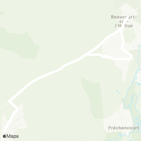 Hauts-de-France Car 80 - Lignes scolaires  map