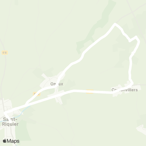 Hauts-de-France Car 80 - Lignes scolaires  map