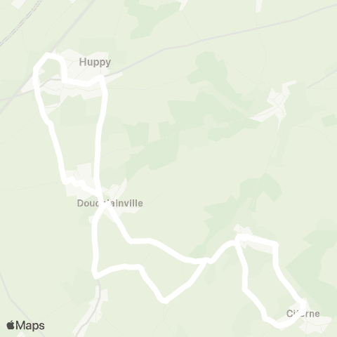Hauts-de-France Car 80 - Lignes scolaires  map