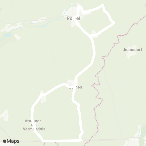 Hauts-de-France Car 80 - Lignes scolaires  map