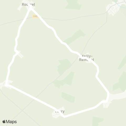 Hauts-de-France Car 80 - Lignes scolaires  map