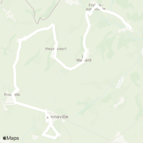 Hauts-de-France Car 80 - Lignes scolaires  map