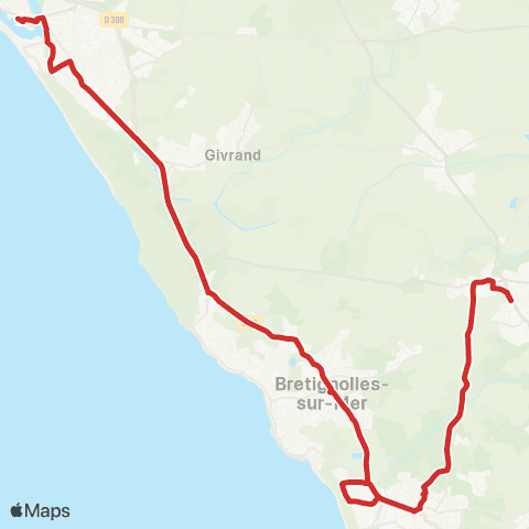 Hilagobus & Gillobus Tous à la plage Sud map