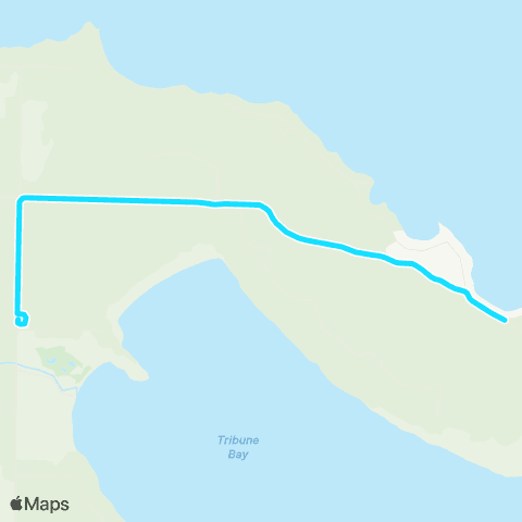 Hornby Island Bus Helliwell map
