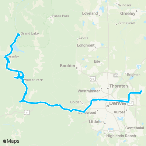 Home James Transportation Winter Park Shuttle map