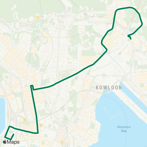 Kowloon Motor Bus Choi Hung - Kowloon Station map