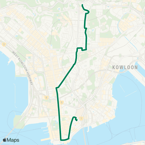 Kowloon Motor Bus Broadcast Drive - Tsim Sha Tsui East map