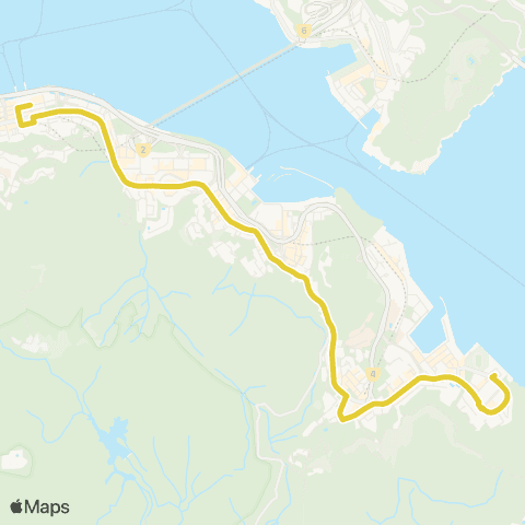 Citybus Siu Sai Wan (Island Resort) - N Point Ferry Pier map