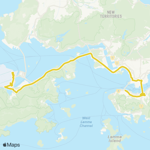 Citybus Central (Macao Ferry) - Airport (Ground TC) map