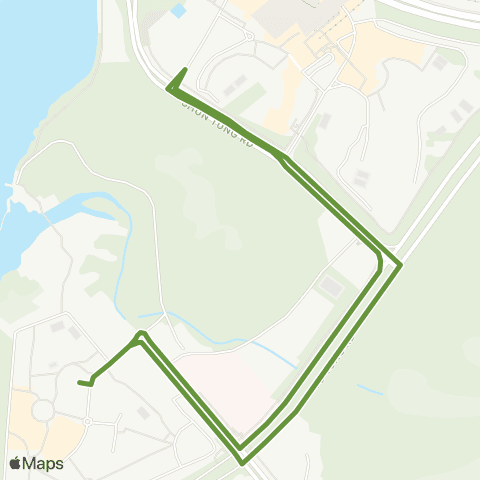 New Lantao Bus Yat Tung Estate - Tung Chung Sta Bus Terminus (Circular) map