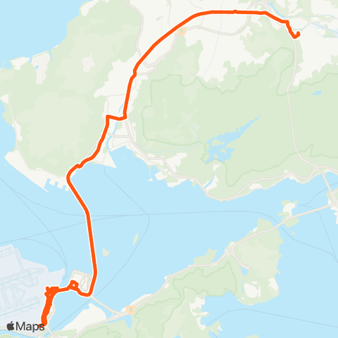 Long Win Bus Kam Sheung Rd Sta - Airport (Ground TC) map