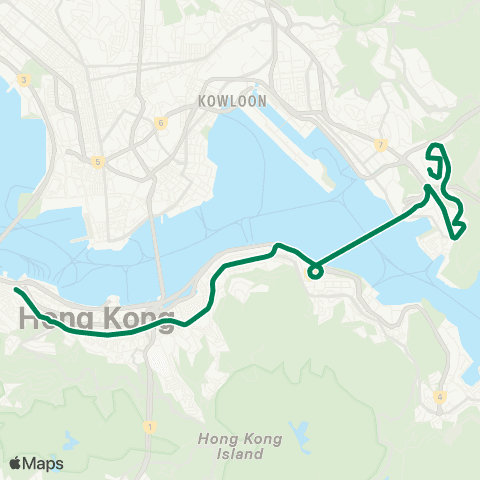 Kowloon Motor Bus Ping Tin - Central Market map