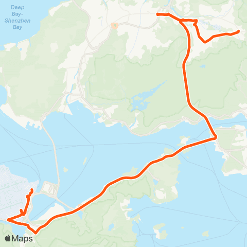 Long Win Bus Sheung Tsuen - Skycity map