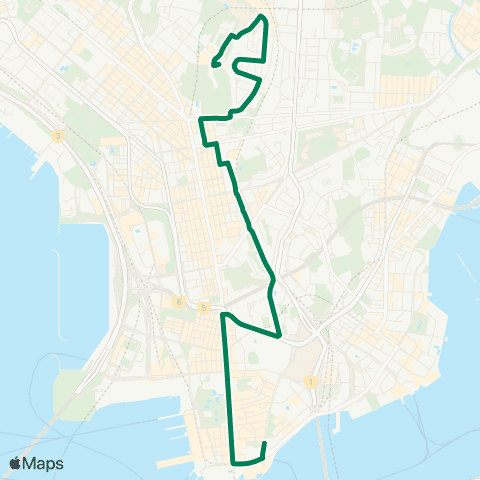 Kowloon Motor Bus Sham Shui Po (Tai Hang Tung) - Tsim Sha Tsui E (Mody Rd) map