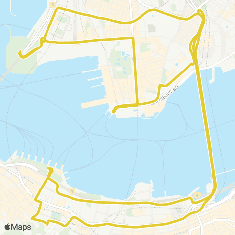 Citybus Central (Star Ferry) - W Kowloon Cultural (Circular) map