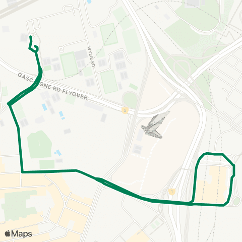 Green Minibus Services Queen Elizabeth Hosp - Hung Hom Sta (Circular) (Supplementary Service) map