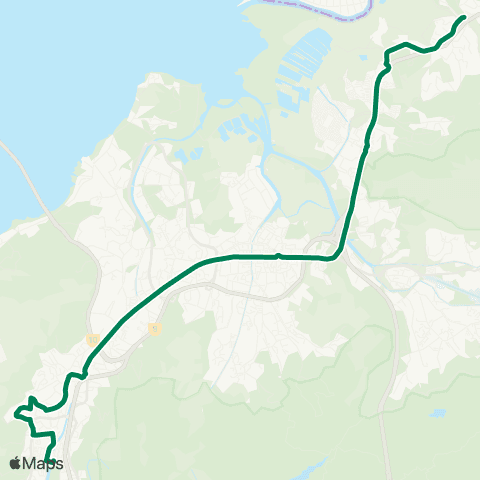 Green Minibus Services Lok Ma Chau (San Tin) Public Transport Interchange - Tuen Mun Sta map