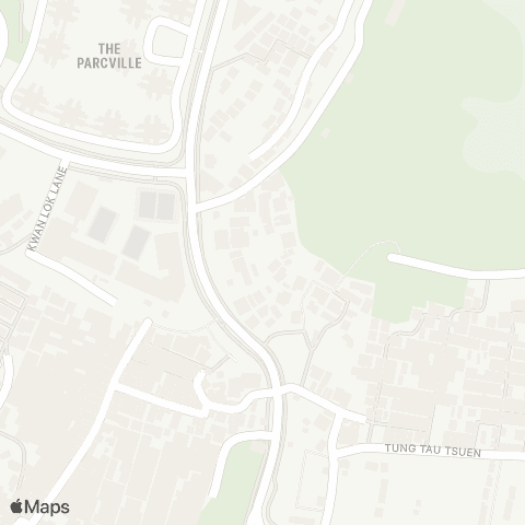 Green Minibus Services United Court (Shan Pui Rd) - Yuen Long Sta (Circular) map