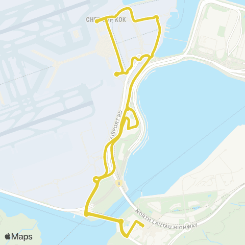 Citybus Tung Chung Station - Tung Chung Station map