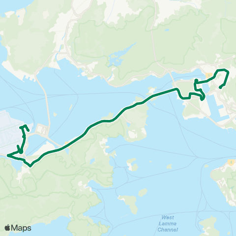 Kowloon Motor Bus Kwai Fong (South) - Skycity map
