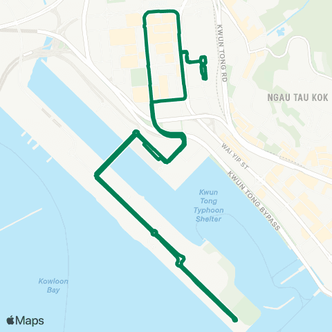 Green Minibus Kln - 86 map