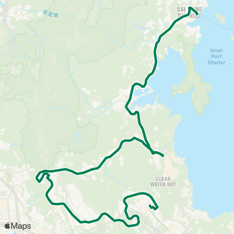 Green Minibus Nt - 12 map