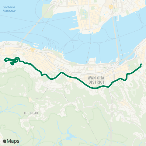 Green Minibus Hki - 56b map