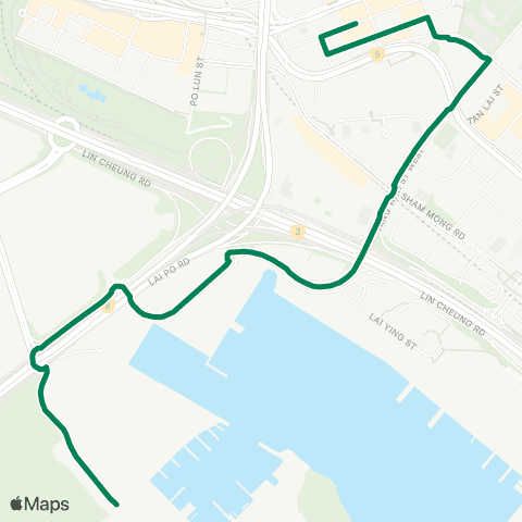 Green Minibus Kln - 44m map