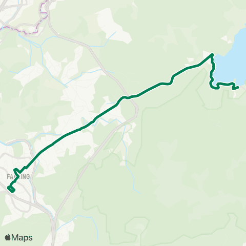 Green Minibus Nt - 56k map