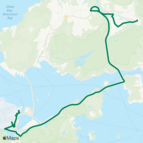 Kowloon Motor Bus Sheung Tsuen - Skycity map