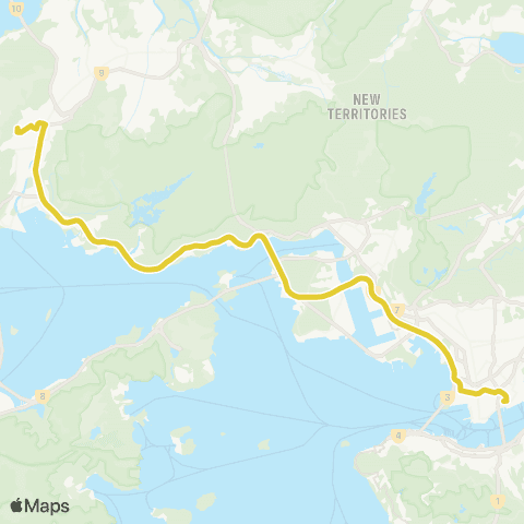 Citybus Hong Kong Coliseum - Hong Kong Coliseum map