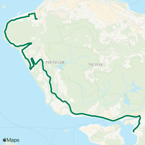 Green Minibus Hki - 59 map