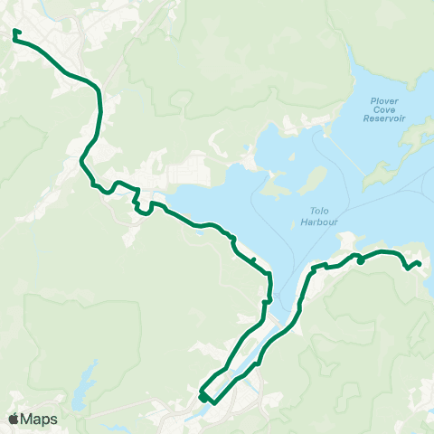 Kowloon Motor Bus Go Park - Sheung Shui map