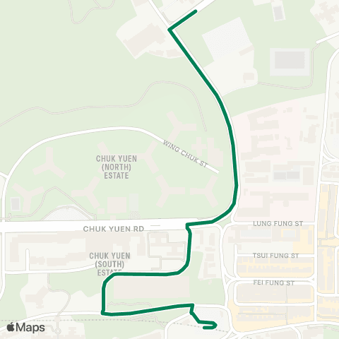Green Minibus Kln - 18m map