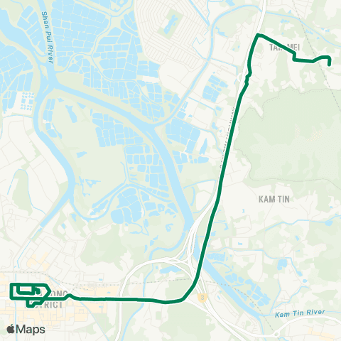 Green Minibus Nt - 38 map