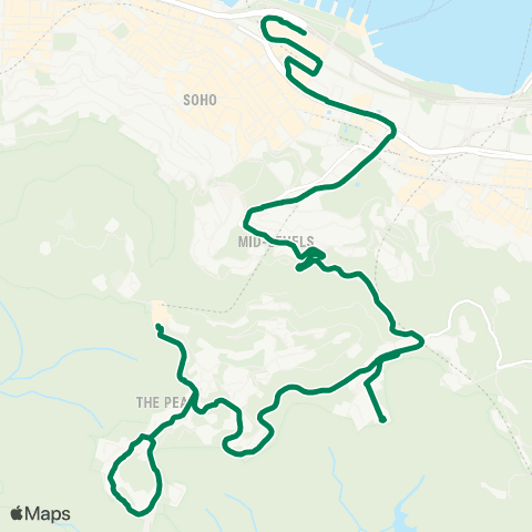 Green Minibus Hki - 1 map