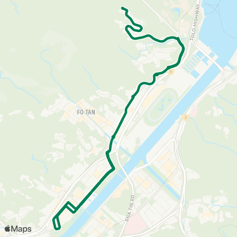Green Minibus Nt - 814 map